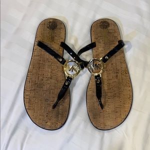 Black Michael Kors Sandals